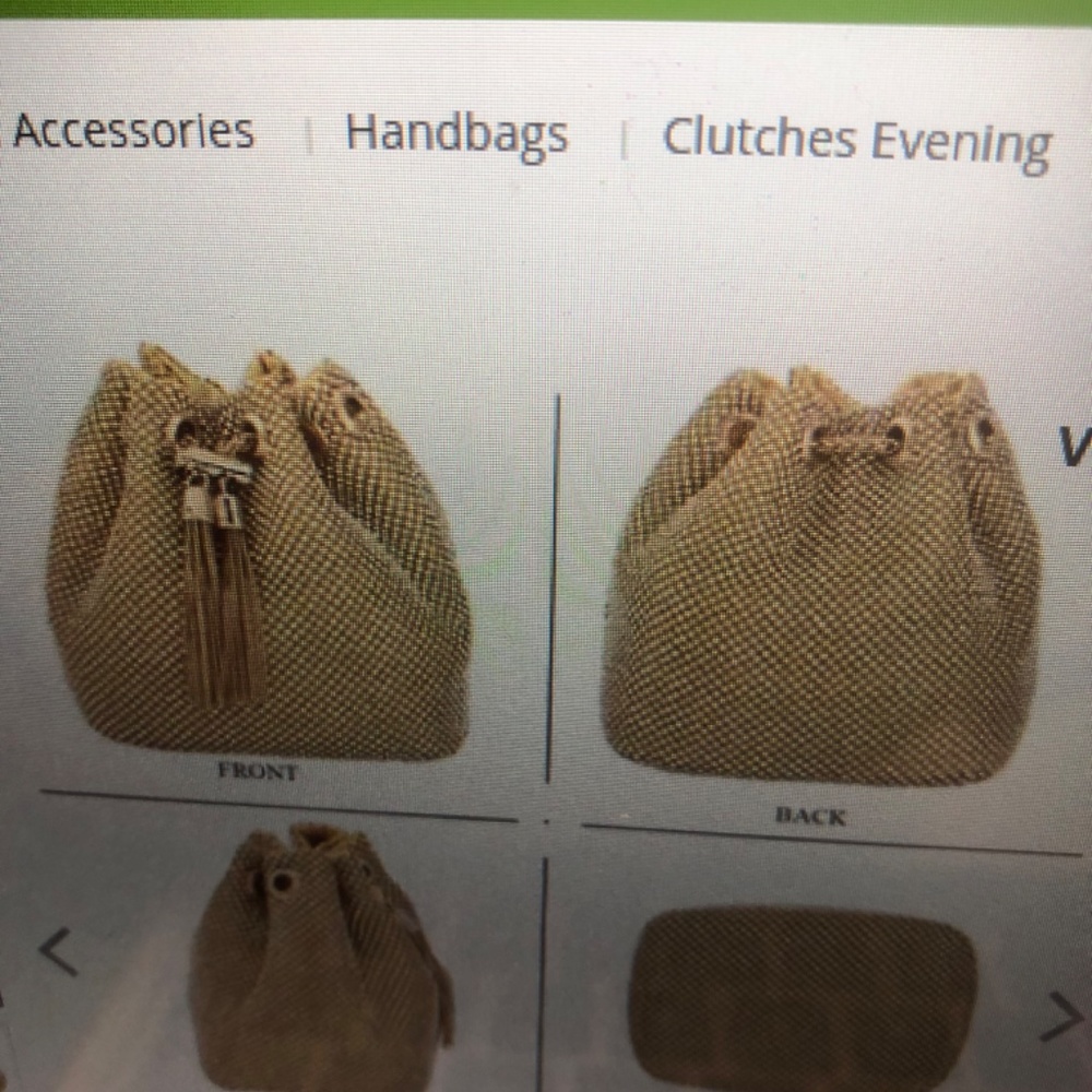 Silver Crystal Bucket Bag - Picture 3 of 4